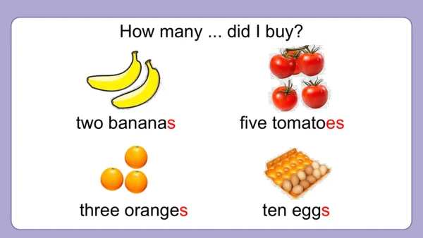 Module 2 Unit 1  What did you buy? 课件(共37张PPT)