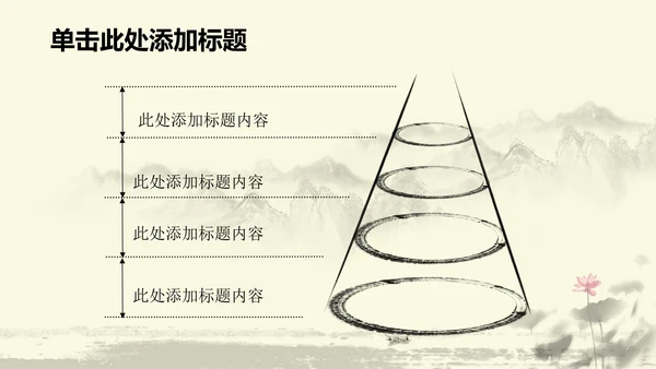 水墨中国风中医足疗ppt动态模板