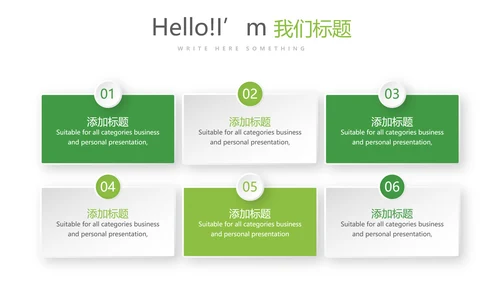 绿色清新医疗学术报告动态PPT
