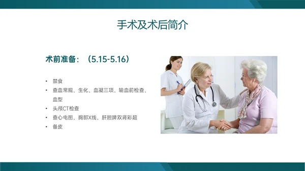 绿色实拍慢性硬膜下血肿的护理查房临床护理诊断医疗ppt