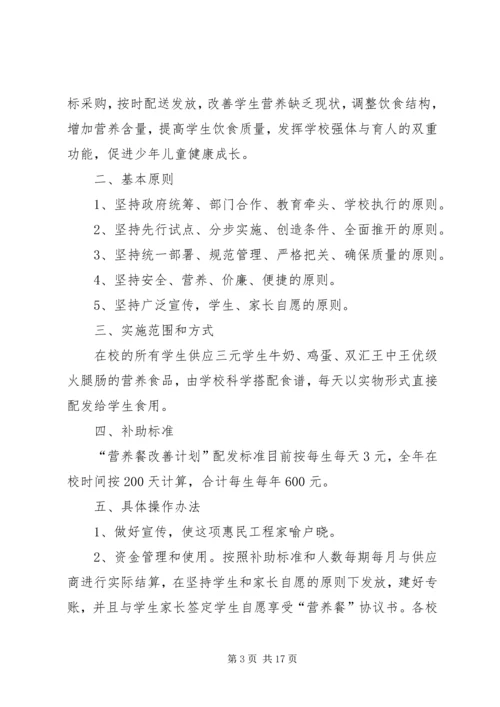 顺河初中营养改善计划开餐仪式讲话稿.docx