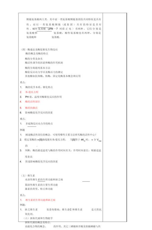 《生物化学》教案054155.docx