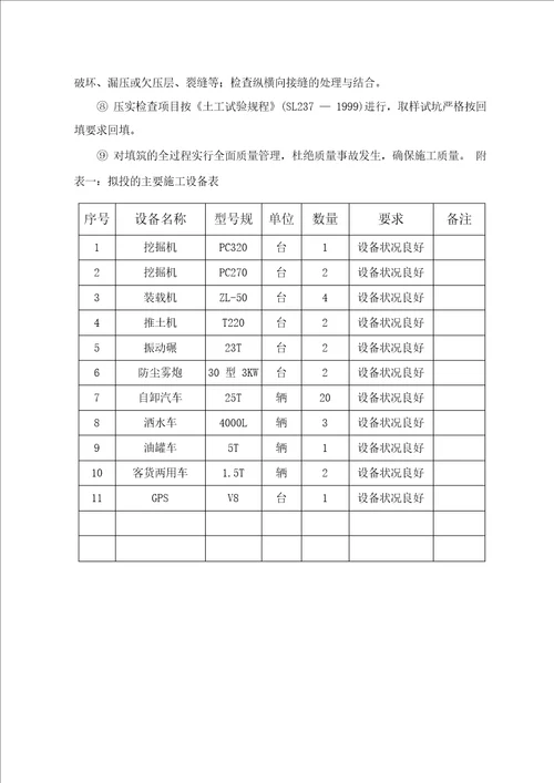 分部工程施工措施计划