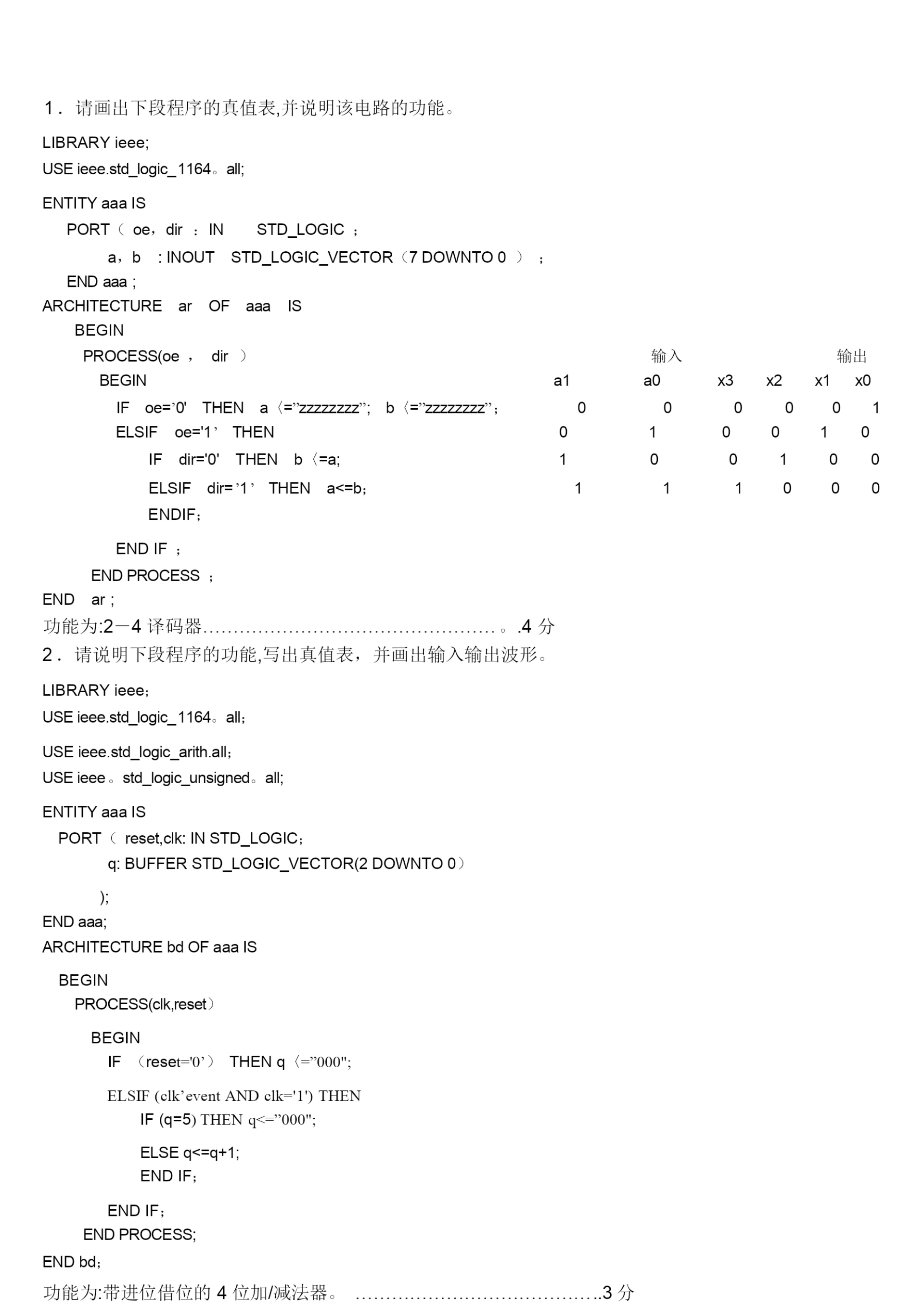 EDA程序设计试题及答案讲解.docx