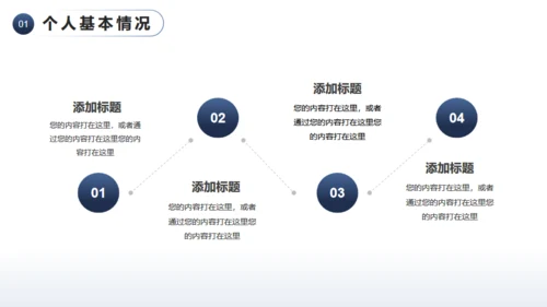 远山眺望山顶个人竞聘汇报通用PPT模板