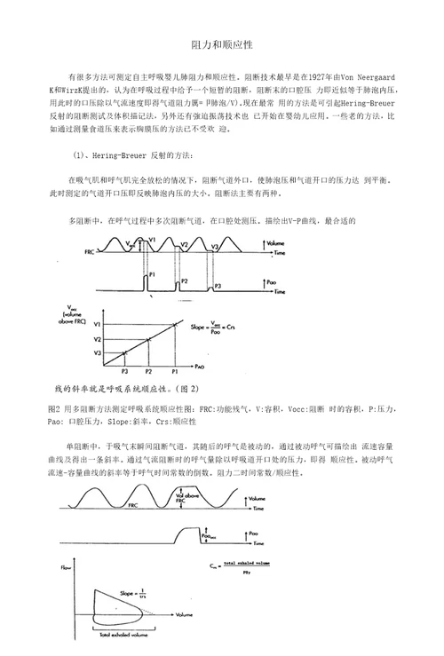 婴幼儿肺功能检查及临床意义