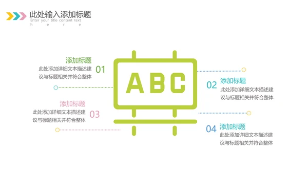 欧美风少儿英语儿童教学教育培训机构宣传PPT