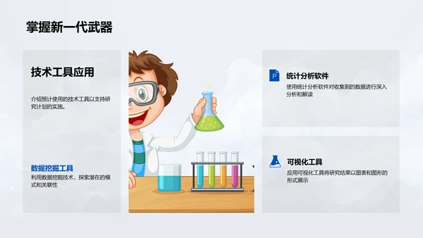 研究开题报告PPT模板