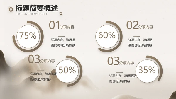 中医文化工作总结汇报计划动态PPT模板