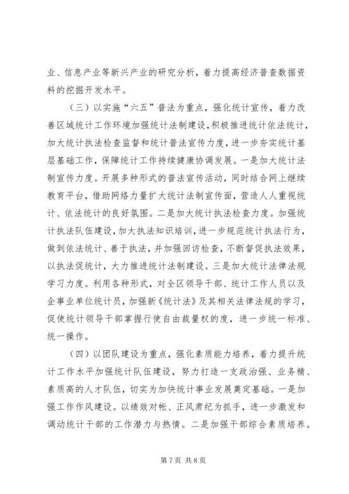 市区统计局年度工作报告.docx