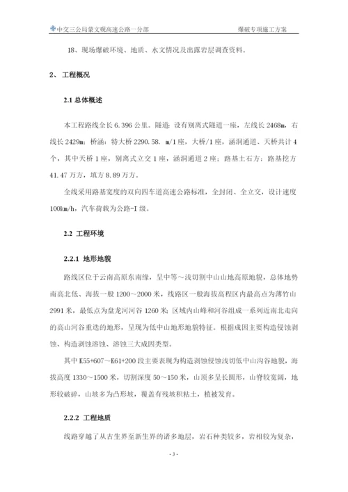 爆破专项施工方案培训资料.docx