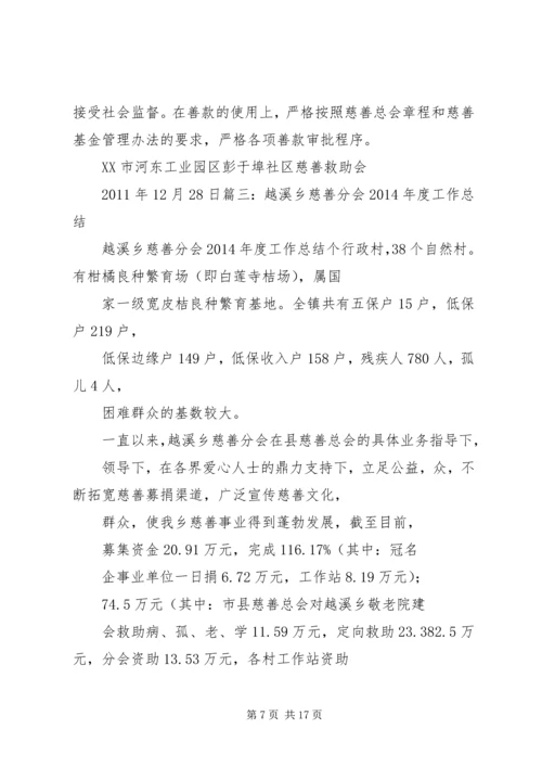 慈善分会XX年工作计划 (2).docx
