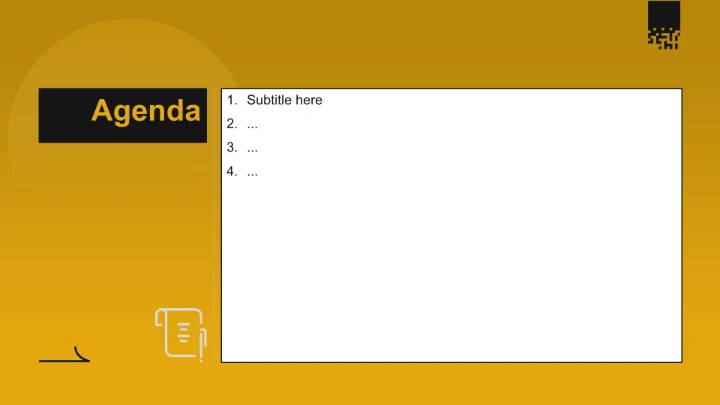 黄色卡通风教育培训PPT主题