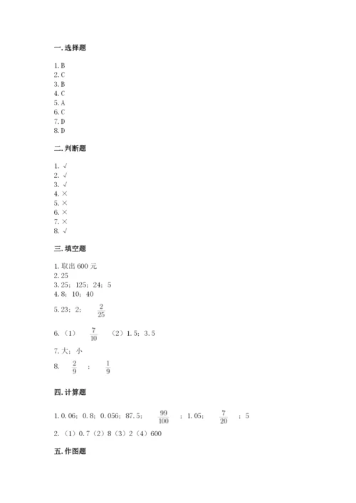 北京版小学六年级下册数学期末综合素养测试卷附精品答案.docx