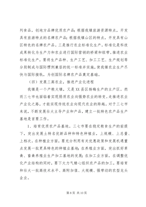 全面提升乡镇农业综合竞争力 (3).docx