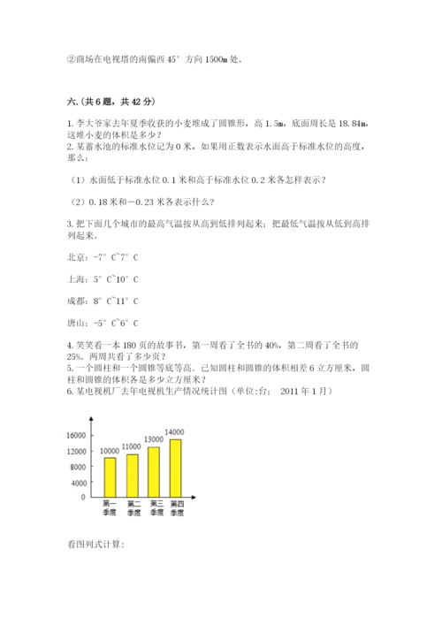 成都外国语学校小升初数学试卷带答案（满分必刷）.docx