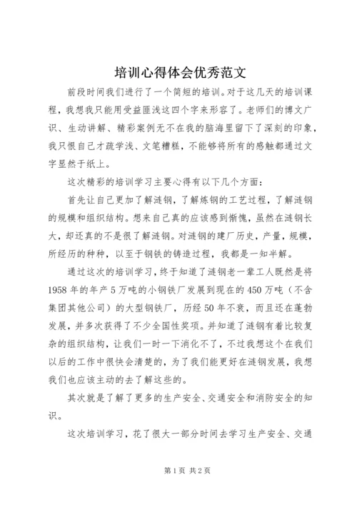 培训心得体会优秀范文 (2).docx