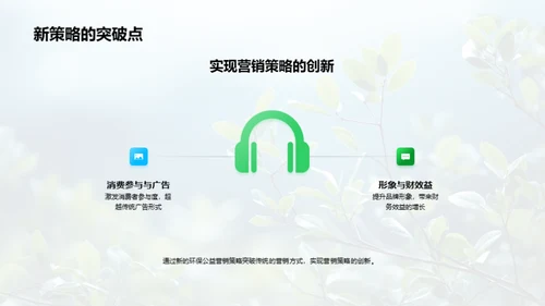 绿色行动的营销之道