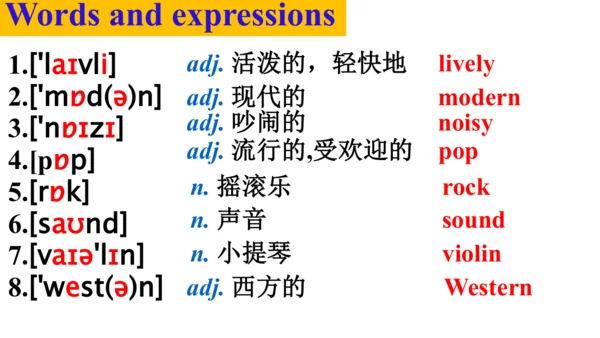 外研七下Moudle 12 Western music Unit 1 It's so beautif