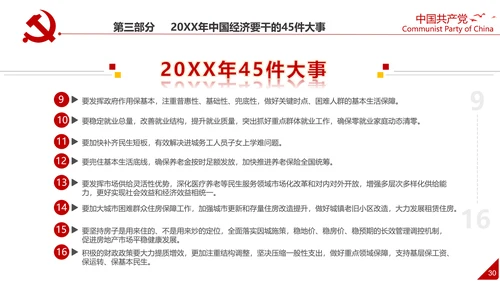 中央经济工作会议解读通用PPT课件模板