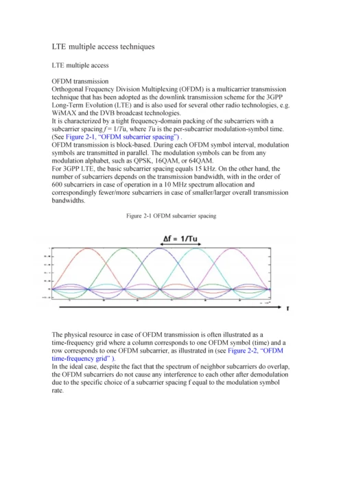 LTE的多址接入技术外文翻译.docx
