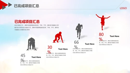 跨越2020新年计划年终总结述职报告PPT