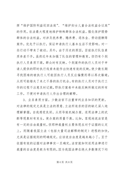 人民法院司法自查报告自查报告精编.docx