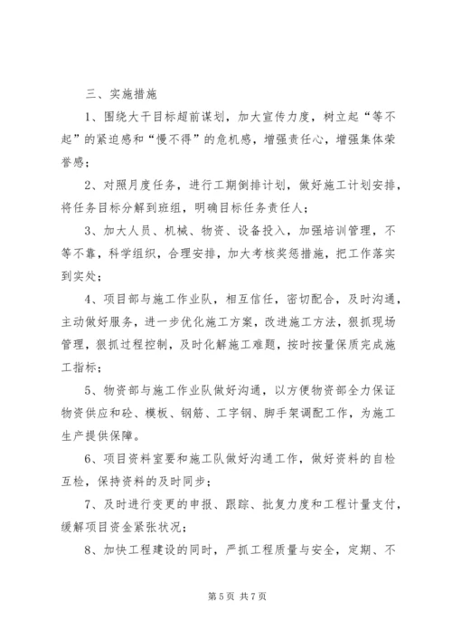 内邓高速大干百天发言稿.docx