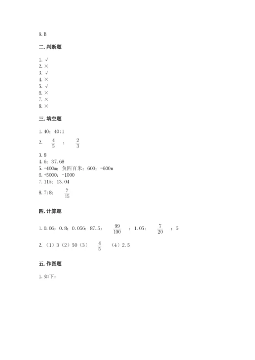 小升初数学期末测试卷附完整答案（各地真题）.docx