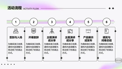 创意风活动介绍PPT流程