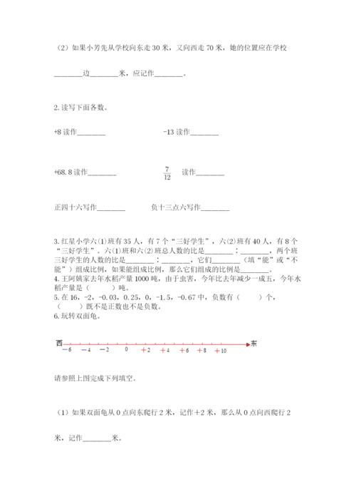 青岛版数学小升初模拟试卷及参考答案【培优a卷】.docx