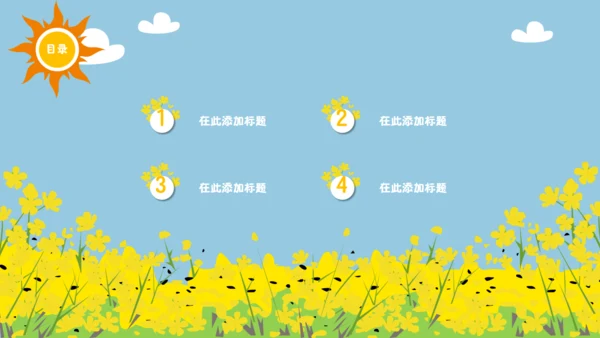 我们一起看油菜花幼儿教育通用PPT课件
