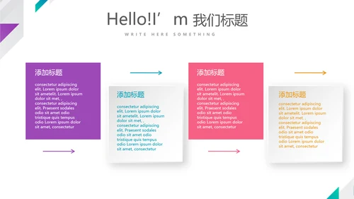 炫彩时尚医疗医药报告动态PPT