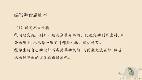 部编版五年级下册第二单元口语交际：怎么表演课本剧   课件