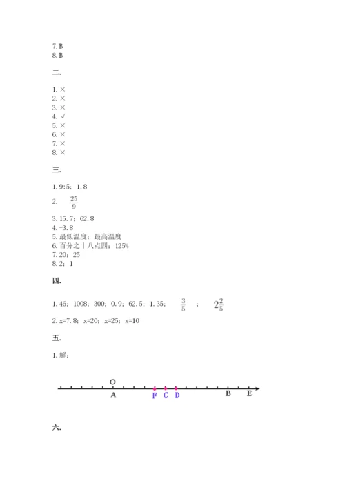 成都外国语学校小升初数学试卷附答案【名师推荐】.docx