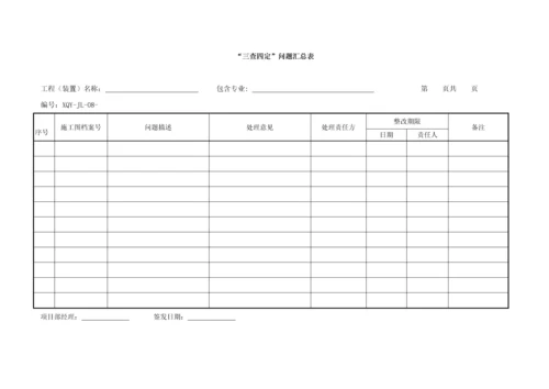 三查四定管理新规制度.docx