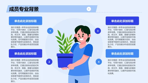 团队介绍与成员分工展示PPT