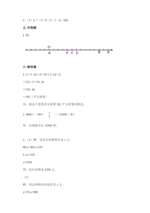 小升初数学期末测试卷【原创题】.docx