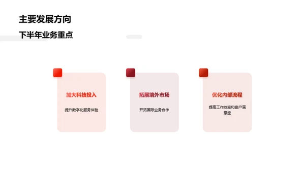 银行业务半年回顾