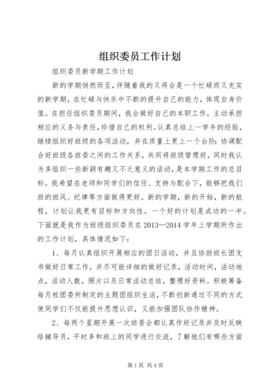 组织委员工作计划 (2).docx