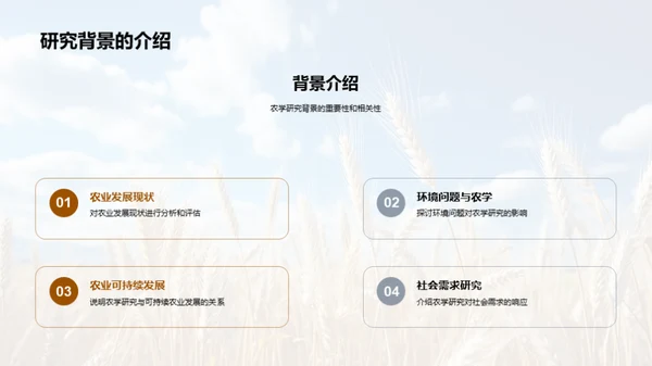 农学研究导引