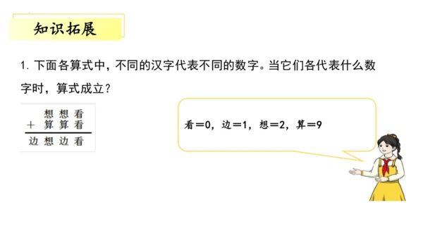 第二单元万以内的加法和减法（一）（单元复习课件）(共13张PPT) 三年级上册数学 人教版