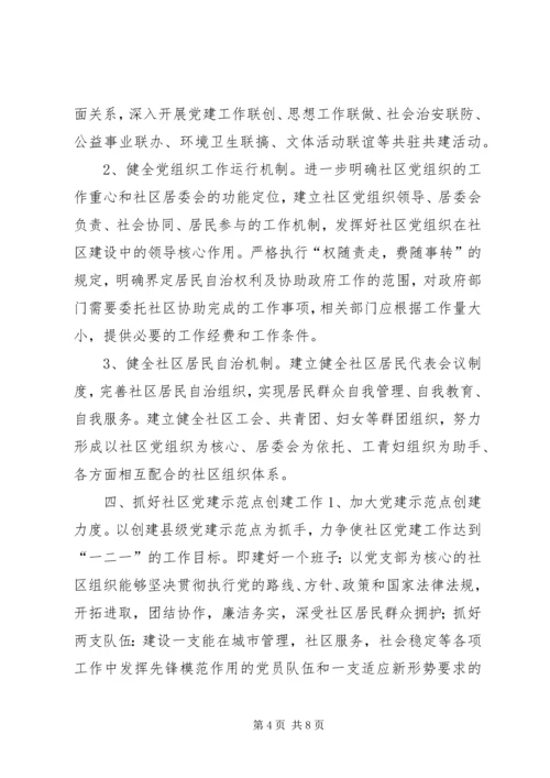 社区年度党建工作计划 (10).docx