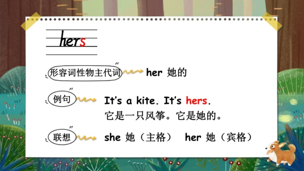 Unit 5 Whose dog is it? 词汇课件（共32张PPT）