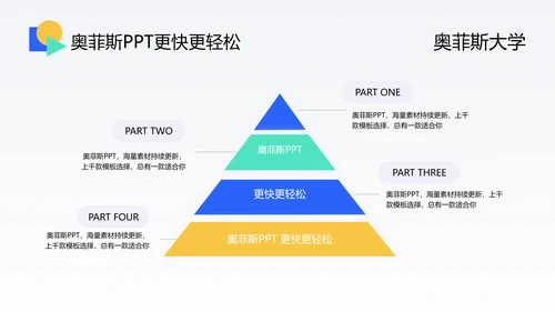 蓝白校园时尚商务风毕业答辩PPT模板
