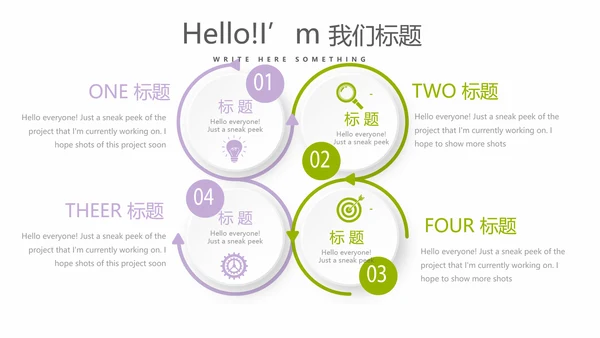 绿色小清新美容养生SPA宣传动态PPT