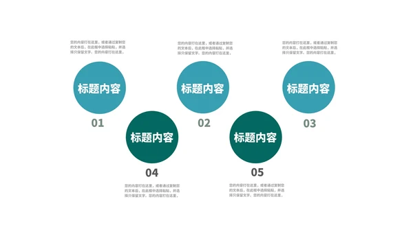 绿色简约商务风地产项目商业合作计划PPT模板