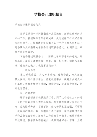 学校会计述职报告.docx