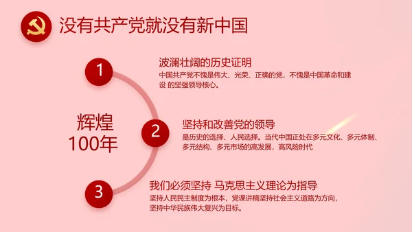 党支部党员大会工作总结PPT模板