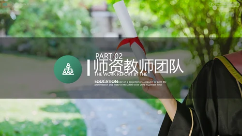欧美风教育培训机构学校招生宣传PPT模板